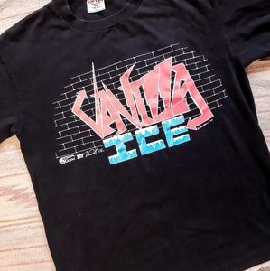 1990 Vanilla Ice - tour / band tee
